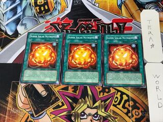 English version Super Solar Nutrient 1 Normal 3-card set Tera
