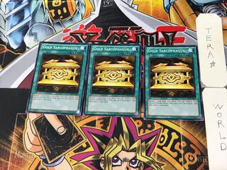 English Gold Sarcophagus 1 Normal, set of 3 Tera.