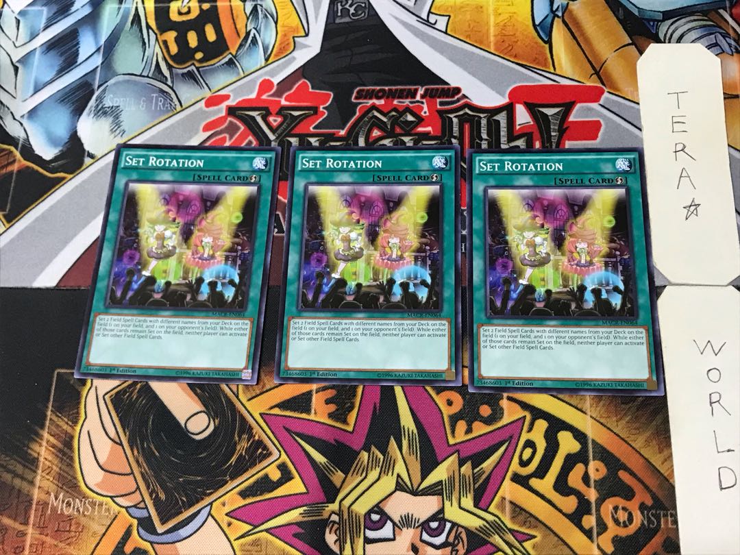 English Set Rotation 2 Normal Set of 3 Tera