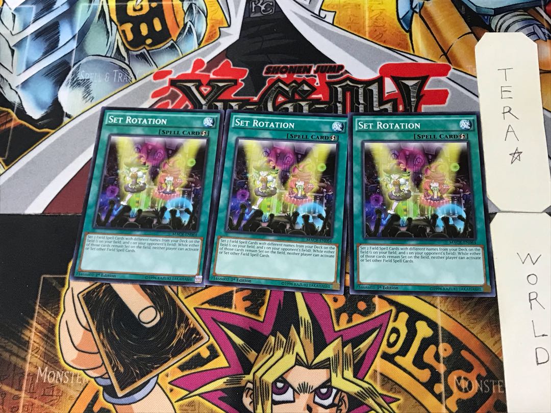 English Set Rotation 3 Normal Set of 3 Tera