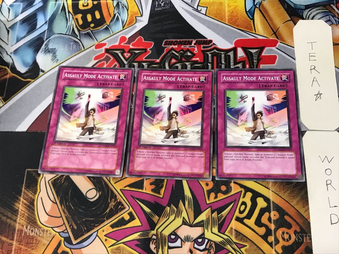 English Assault Mode Activate 2 Normal, set of 3 Tera.