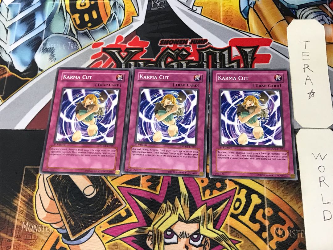 English Karma Cut 1 Normal 3-card set Tera