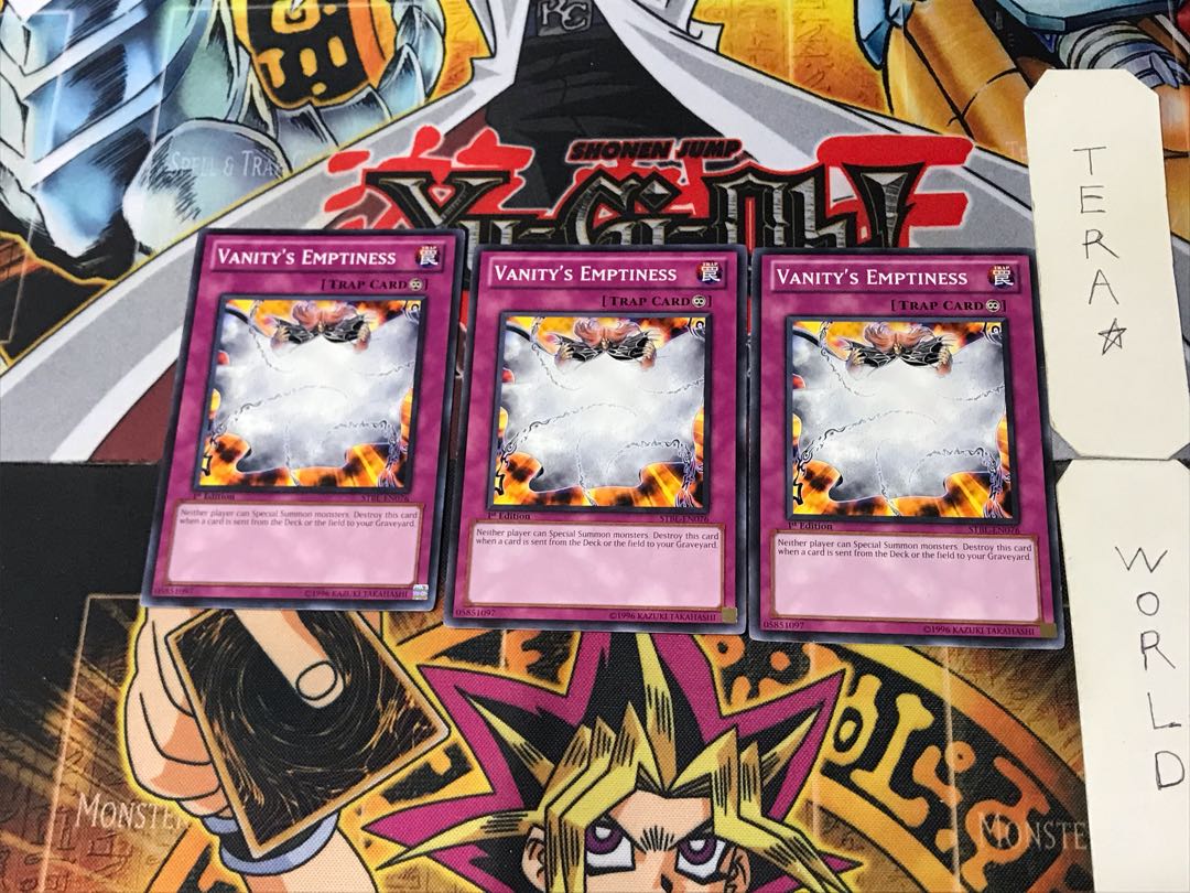 English Vanity's Emptiness 3 Normal 3-card set Tera