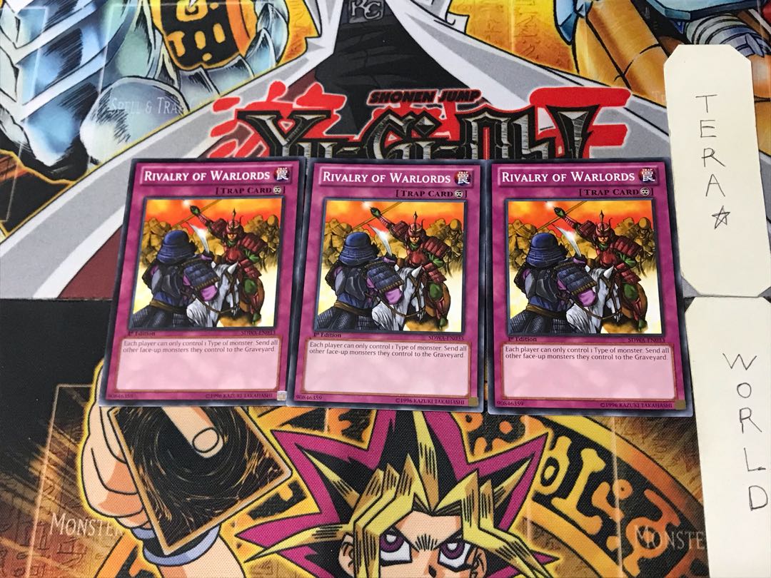 English Rivalry of Warlords 1 Normal, set of 3 Tera.