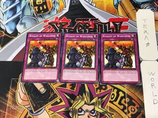 English Rivalry of Warlords 1 Normal, set of 3 Tera.