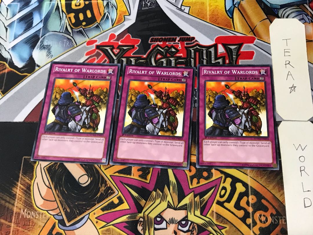 English Rivalry of Warlords 3 Normal, set of 3 Tera.