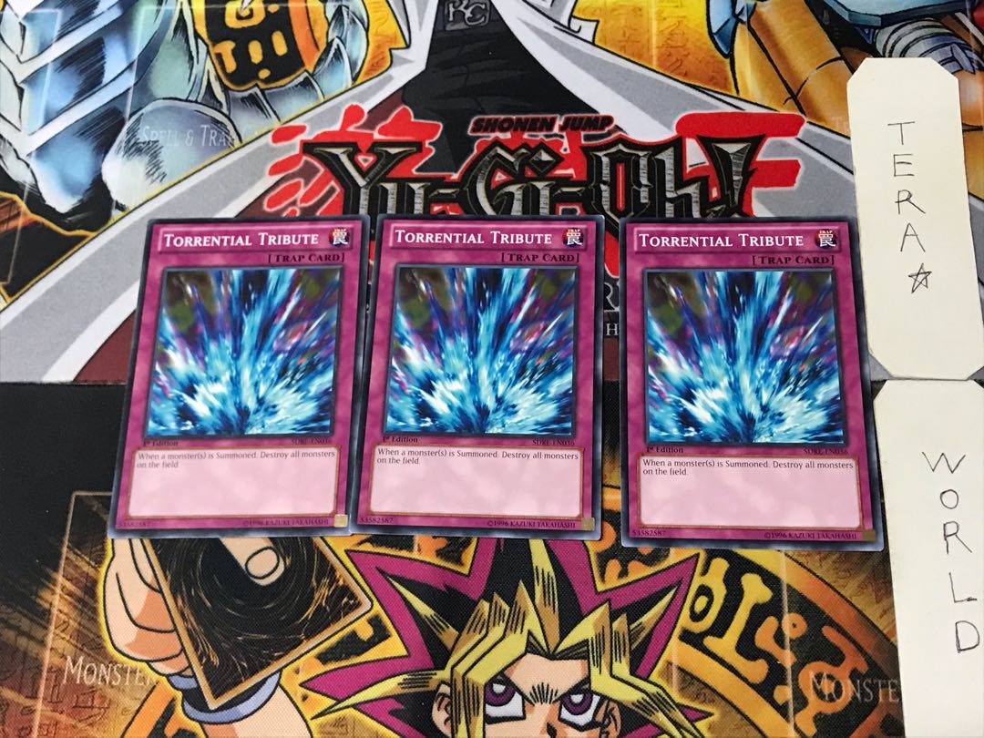 English Torrential Tribute 2 Normal 3-card set TERRA