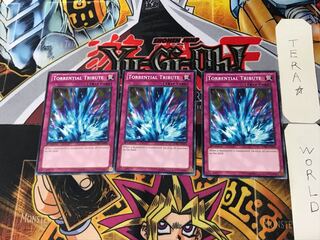 English Torrential Tribute 2 Normal 3-card set TERRA
