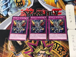 English Return of the Red-Eyes 1 Normal, set of 3 Tera.