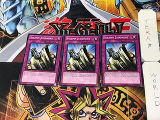 English Solemn Judgment 1 Normal, set of 3 Tera.