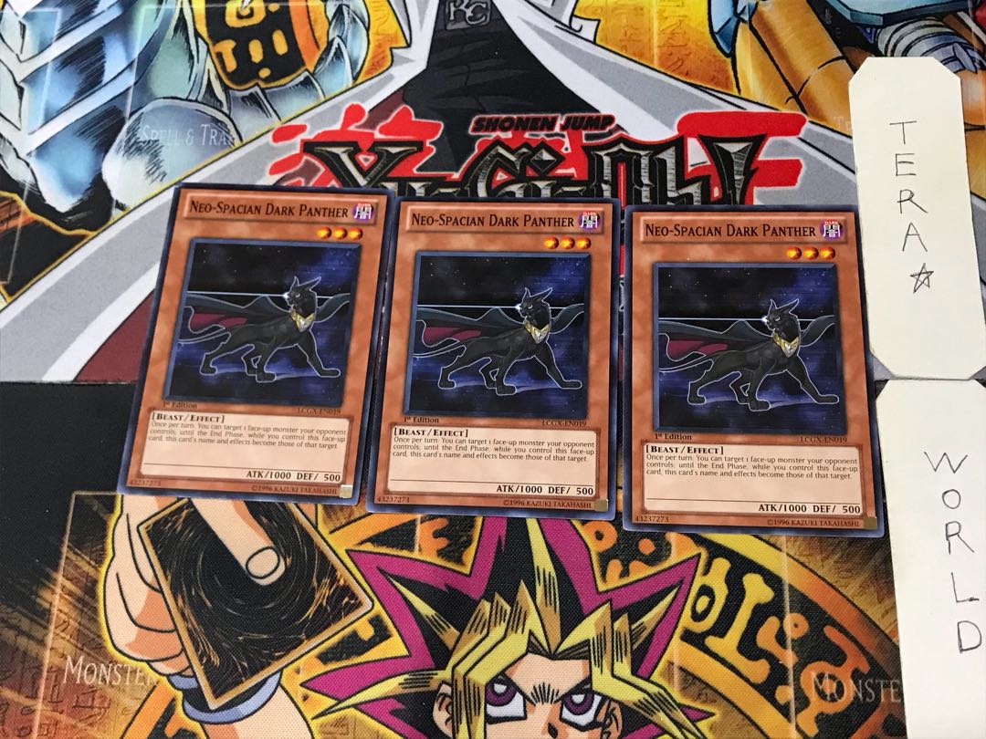 English Neo-Spacian Dark Panther 2 Normal, set of 3 Tera.