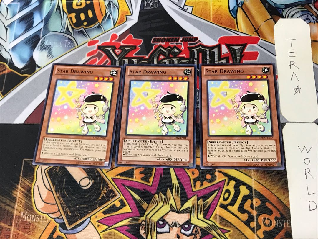 English Star Drawing 3 Normal 3-card set Tera