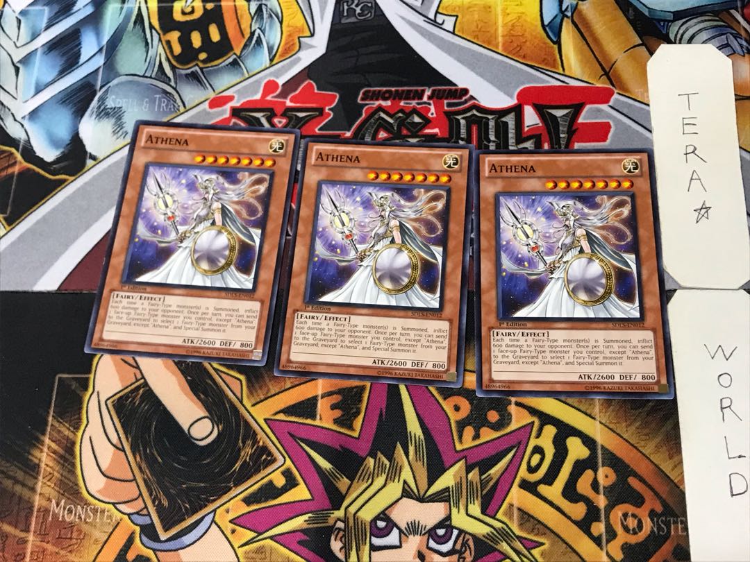 English Athena 1 Normal 3-card set Tera