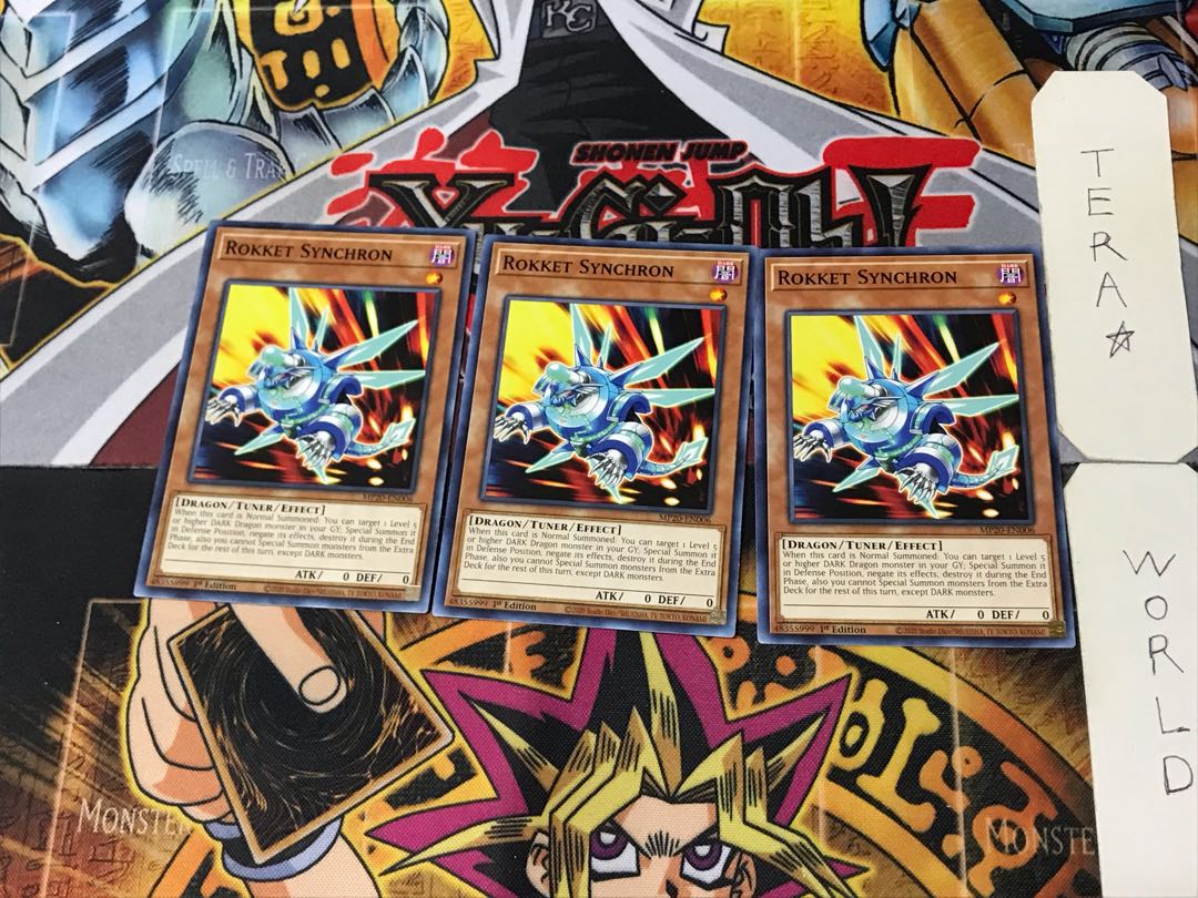 English Rokket Synchron 1 Normal, set of 3 Tera.