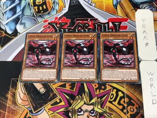 English Cyber Dragon Core 3 Normal, set of 3 Tera.