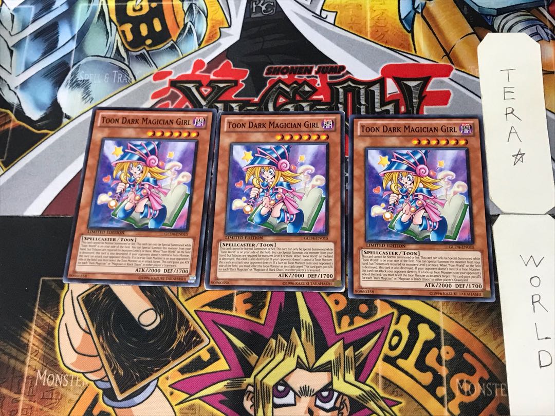 英語版 トゥーン・ブラック・マジシャン・ガール 6 ノーマル 3枚セット てら