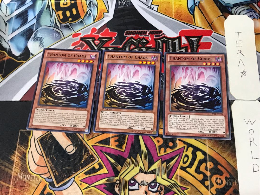 English Phantom of Chaos 3 Normal 3-card set Tera