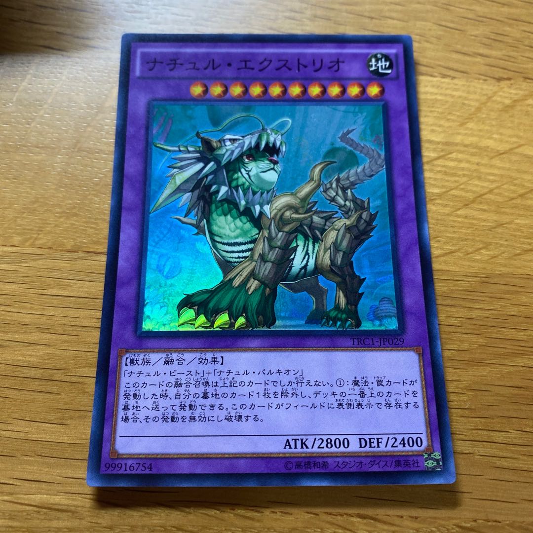 ナチュル・エクストリオ スーパーレア JP029 1枚の通販 黒竜@最安値の