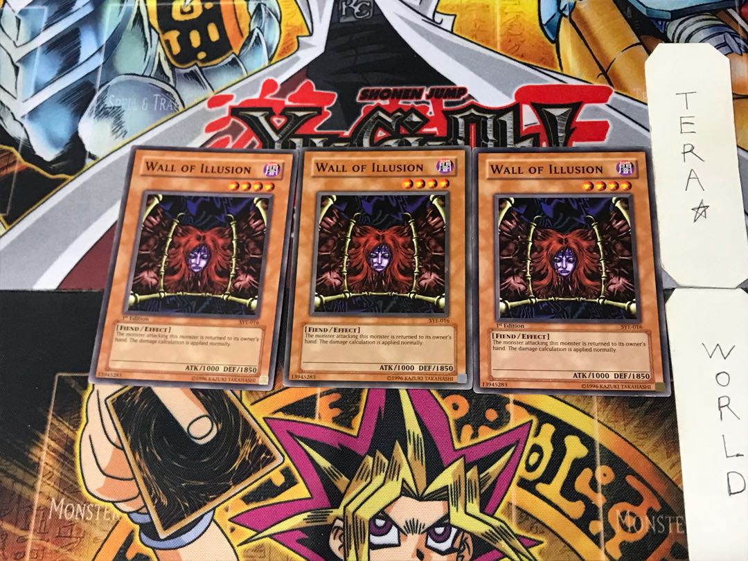 English Wall of Illusion 1 Normal 3-card set Tera