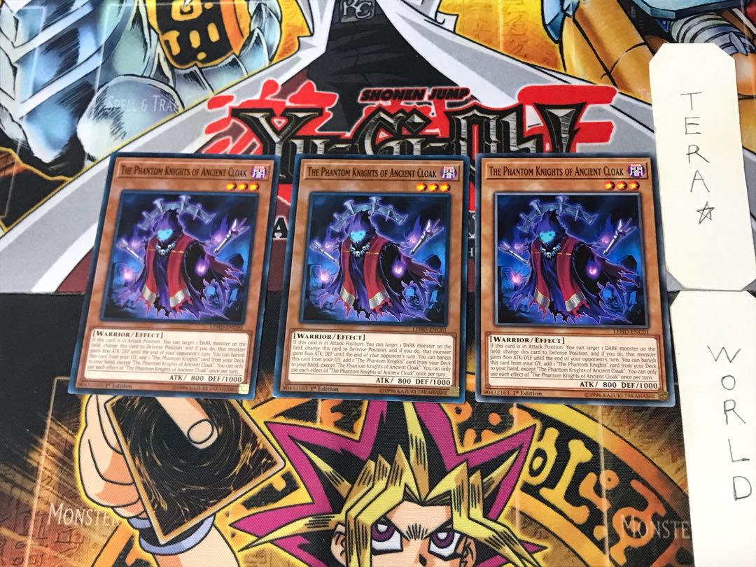English The Phantom Knights of Ancient Cloak 1 Normal 3-card set Tera