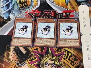 英語版 小型ペンギン 1 ノーマル  3枚セット てら