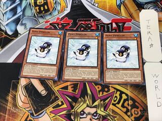 英語版 小型ペンギン 2 ノーマル  3枚セット てら