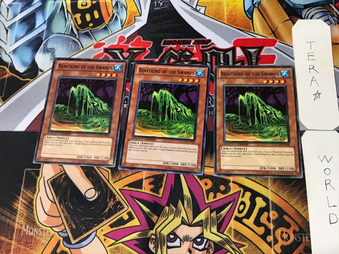 English Beastking of the Swamps 3 Normal 3-card set Tera