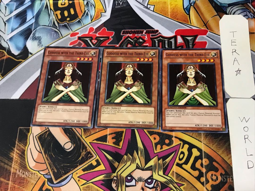 English Goddess with the Third Eye 2 Normal 3-card set Tera