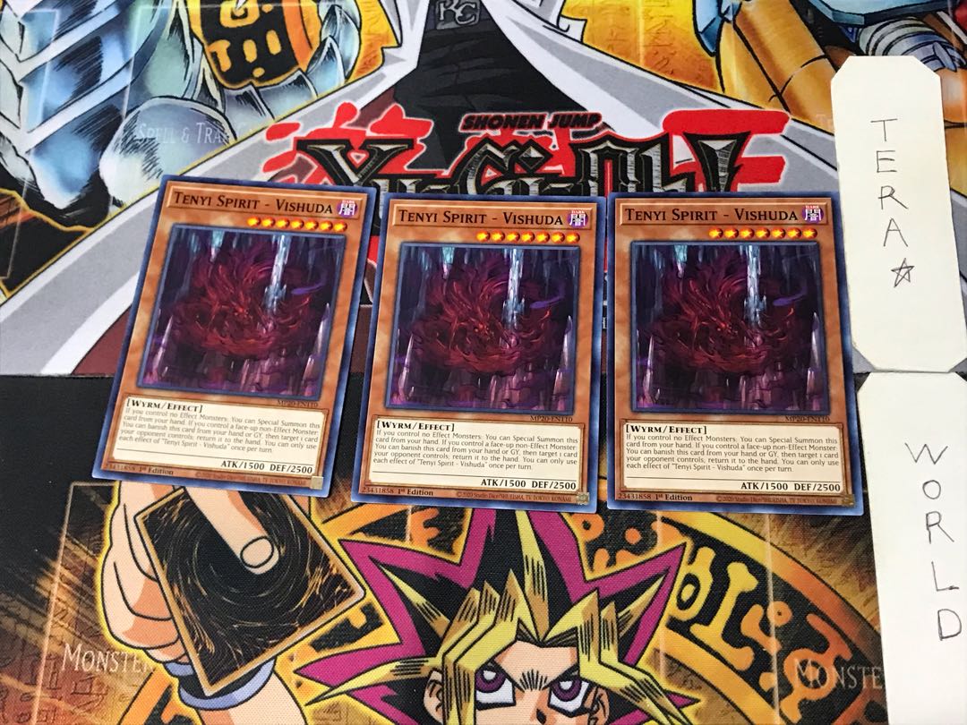 English version Tianwei Ryu - Vishda 1 Normal, set of 3 Tera.