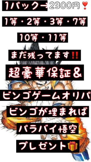 No.2!かず様専用!6口!超豪華保証&ビンゴゲーム付き!