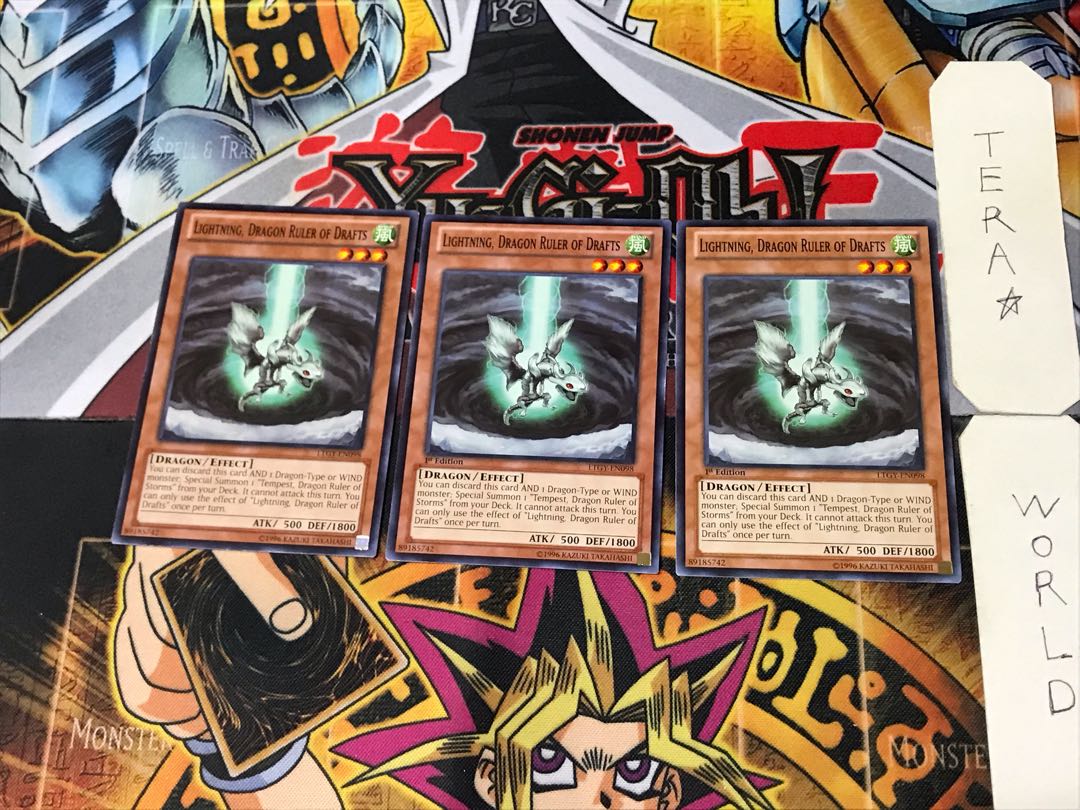 英語版 風征竜-ライトニング 1 ノーマル 3枚セット てら