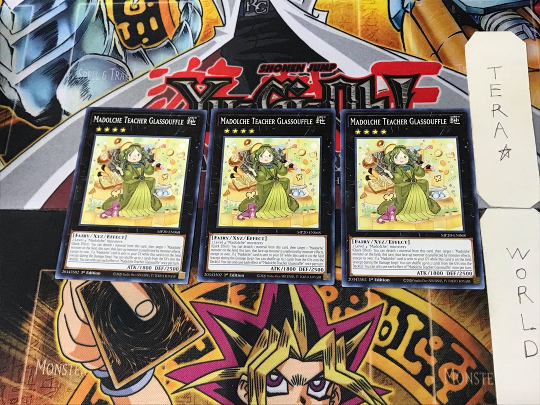 English Madolche Teacher Glassouffle 1 Normal Set of 3 Tera