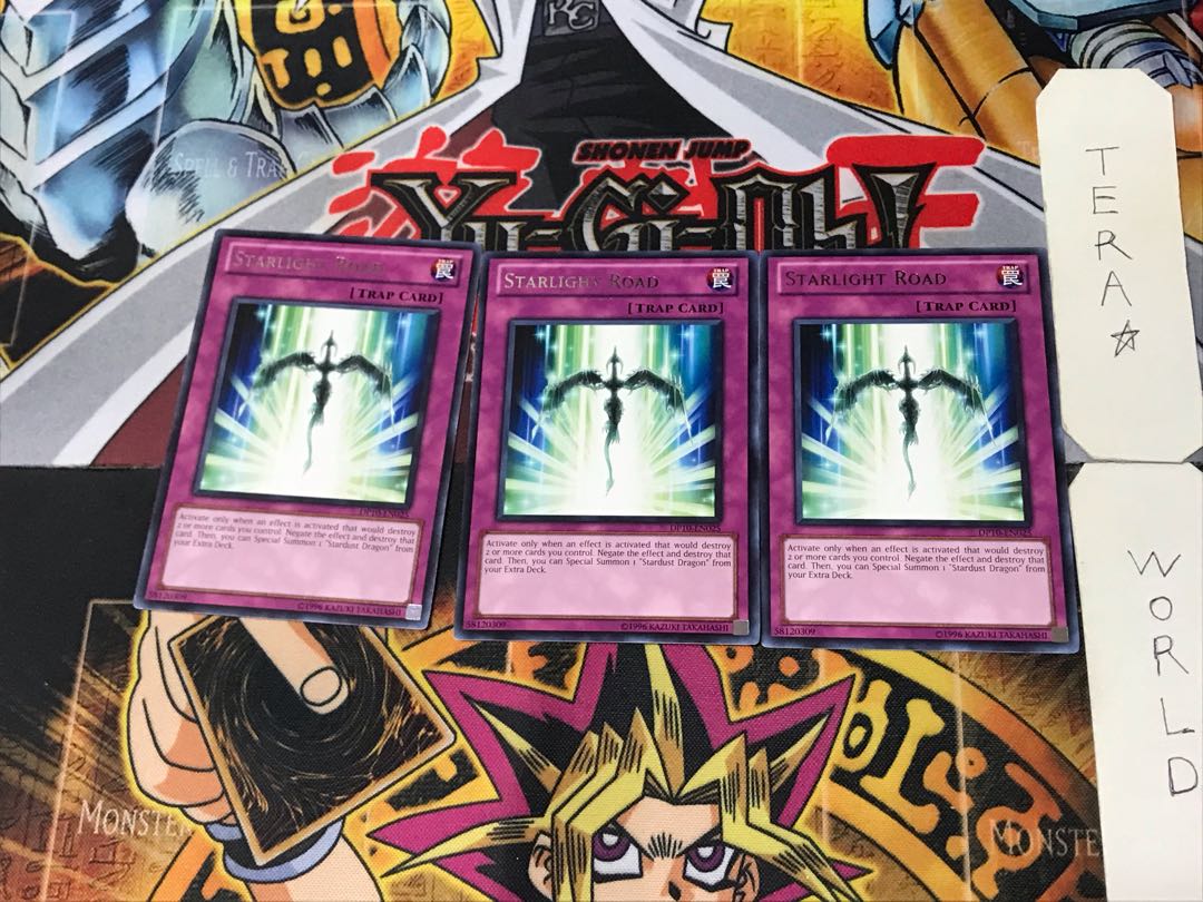 English Starlight Road 3 Rare, Set of 3 Tera.