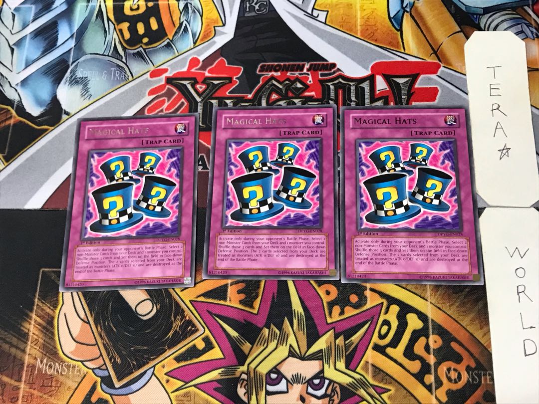 English Magical Hats 3 rare, set of 3 Tera.