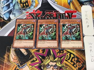 英語版 E・HERO ネクロダークマン 1 レア 3枚セット てら