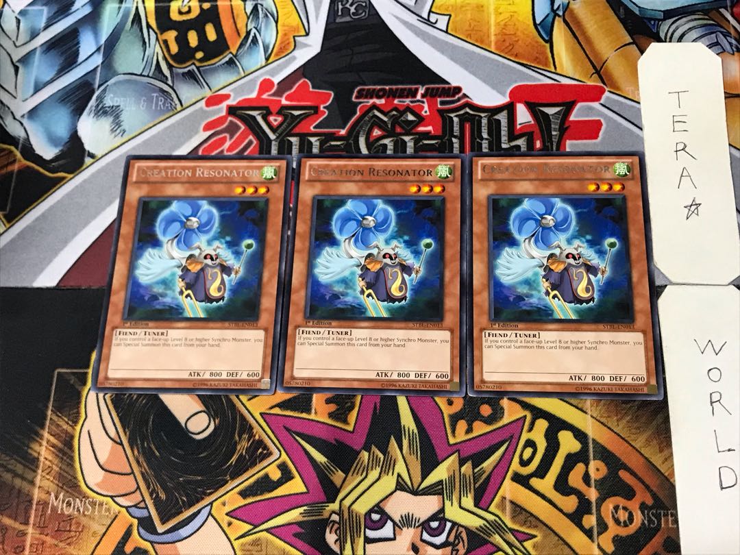 English Creation Resonator 1 rare, set of 3 Tera.