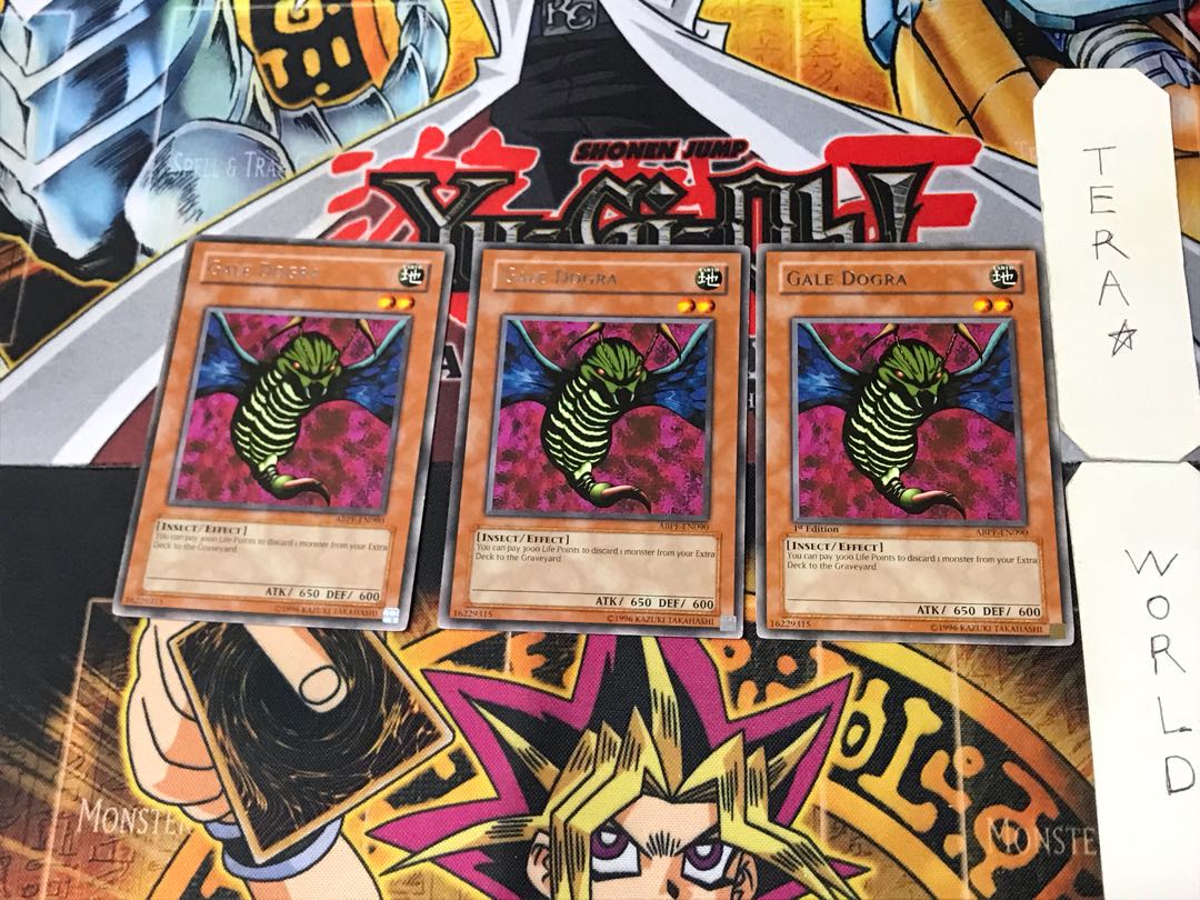 English Gale Dogra 3 rare, set of 3 tera