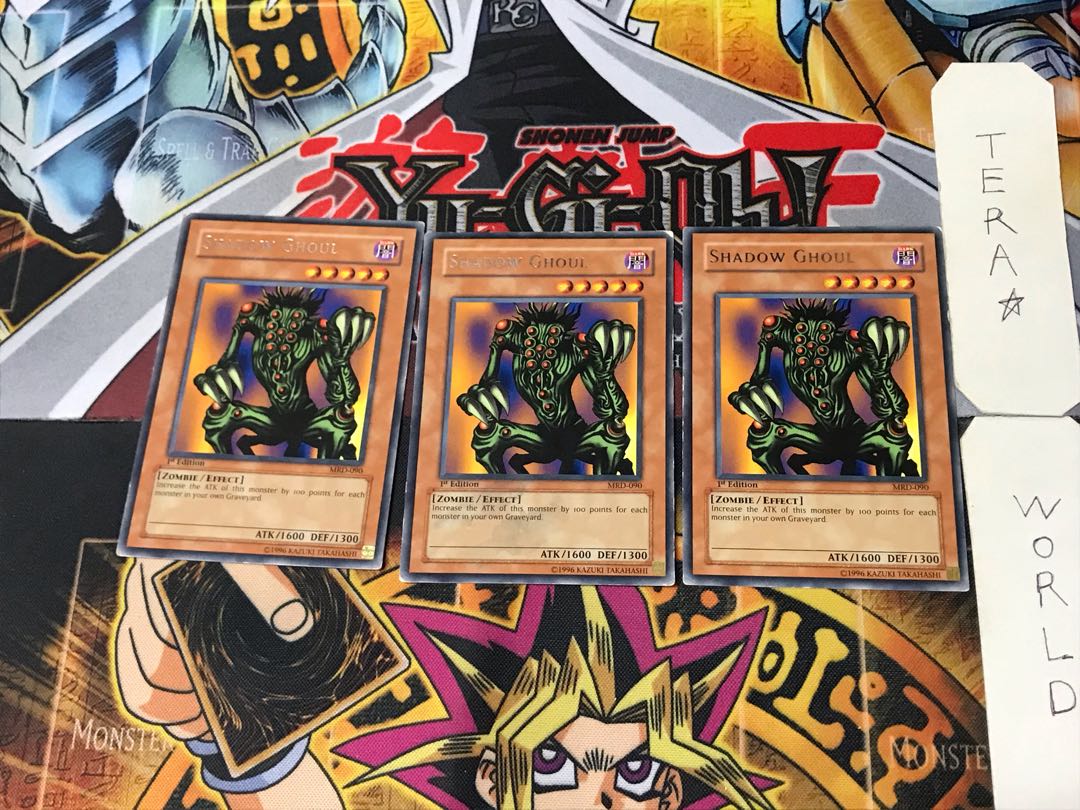 English Shadow Ghoul 1 rare, set of 3 Tera.