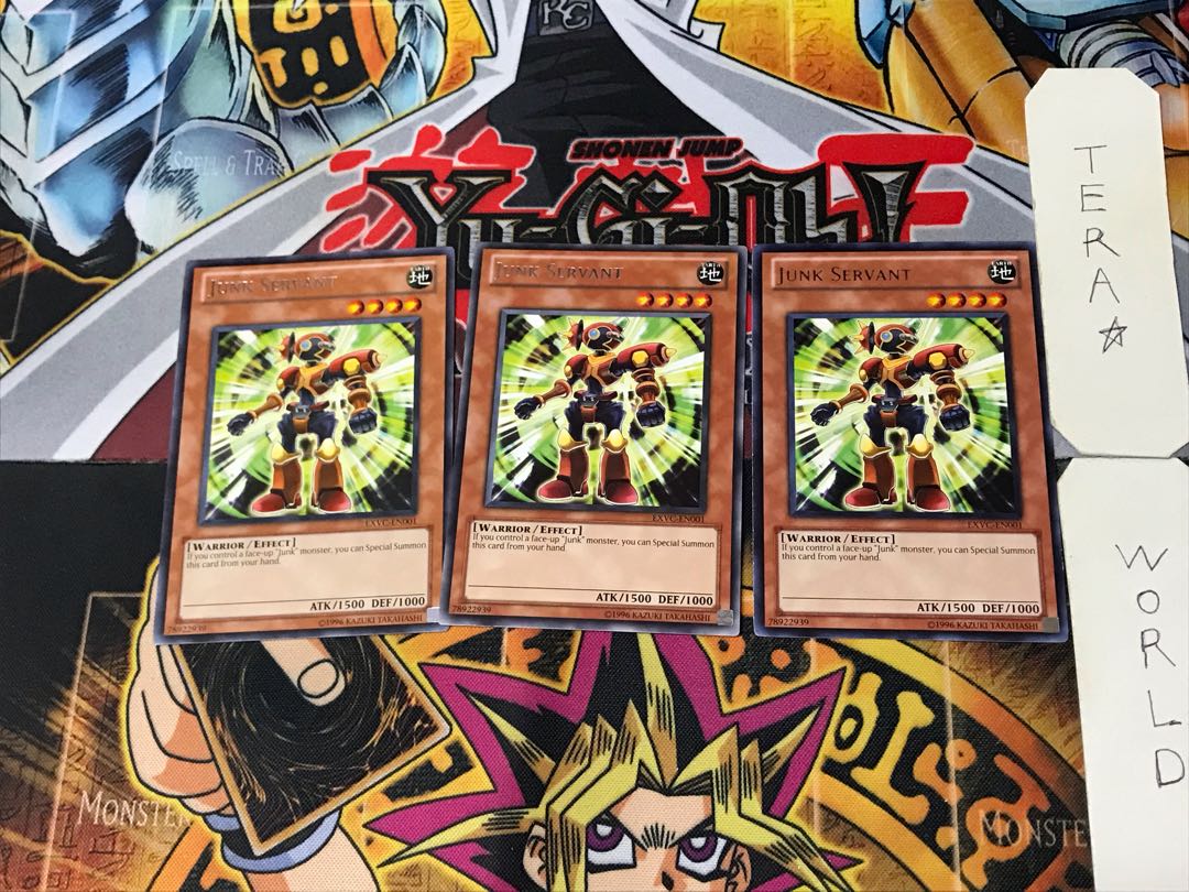 English Junk Servant 1 rare, set of 3 Tera.