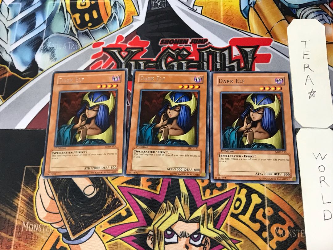 英語版 ダーク・エルフ 1 レア 3枚セット てら