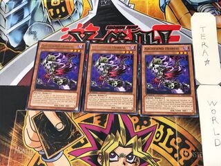 English Archfiend Heiress 2 rare, set of 3 Tera.