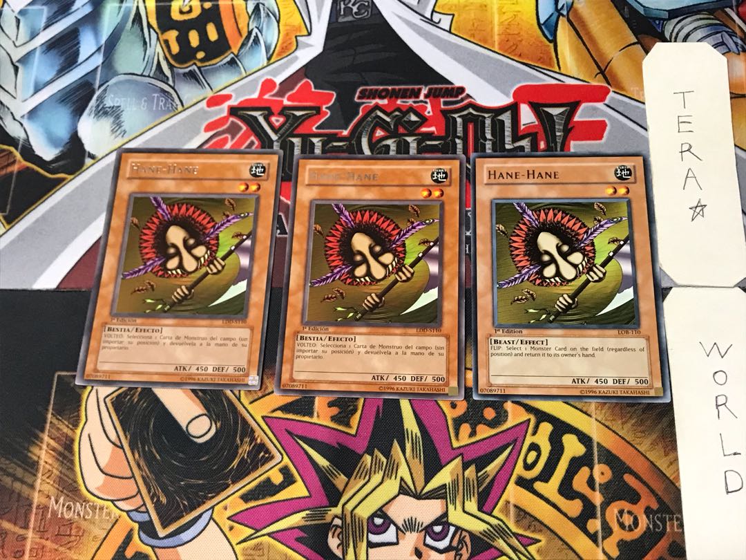 English Hane-Hane 1 rare, set of 3 Tera.