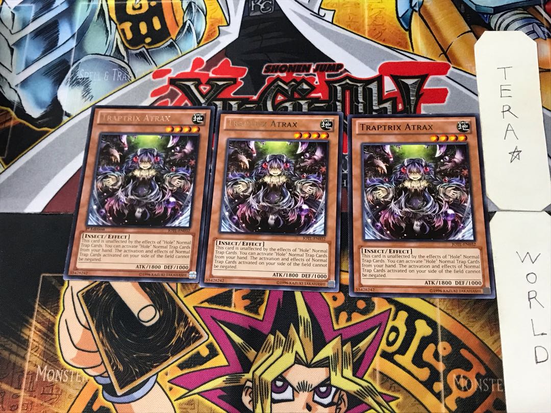 English Traptrix Atrax 1 rare, set of 3 Tera.