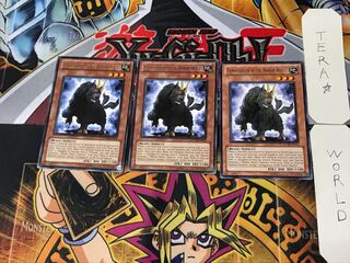 英語版 極星獣タングニョースト 3 レア 3枚セット てら