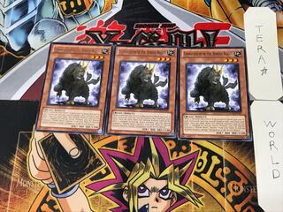 英語版 極星獣タングニョースト 4 レア 3枚セット てら