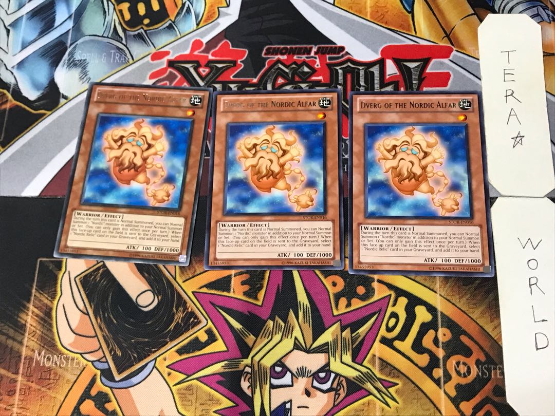 英語版 極星霊ドヴェルグ 5 レア 3枚セット てら