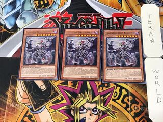 English Gladiator Beast Augustus 1 rare, set of 3 Tera.