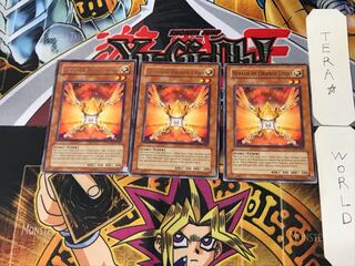 English Herald of Orange Light 2 rare, set of 3 Tera.