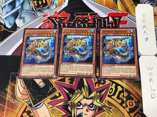 英語版 水精鱗-アビスバイク 2 レア 3枚セット てら