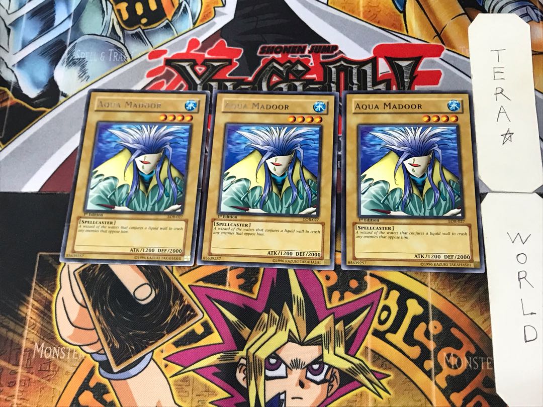 English Aqua Madoor 2 Rare, set of 3 Tera.